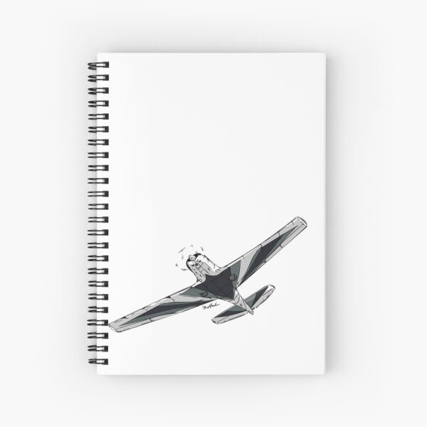 Pilots Spiral Notebooks Redbubble - playing flightline flightline roblox with someone else youtube
