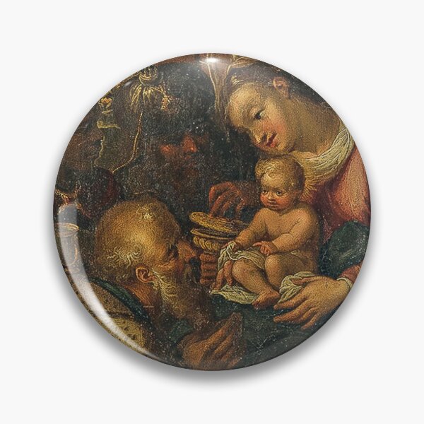 Item preview, Baby Jesus and the wise men vintage Nativity art designed and sold by Vintage Designs +.