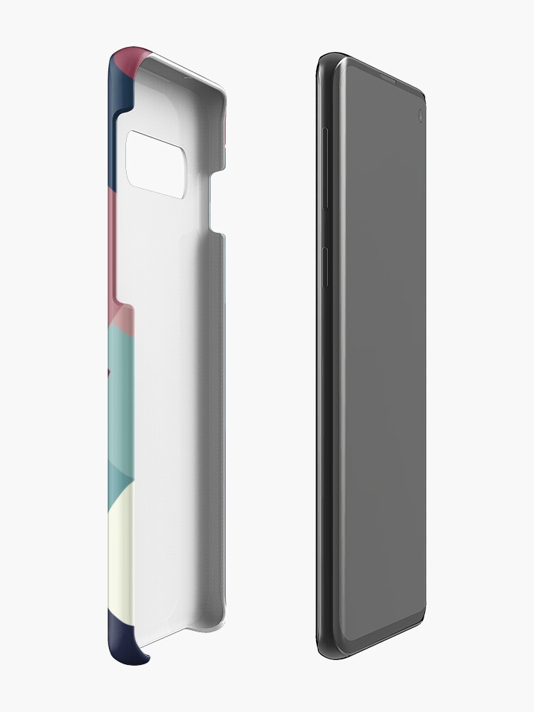 Alternate view of Windows Abstract Squares Red Blue White Case & Skin for Samsung Galaxy