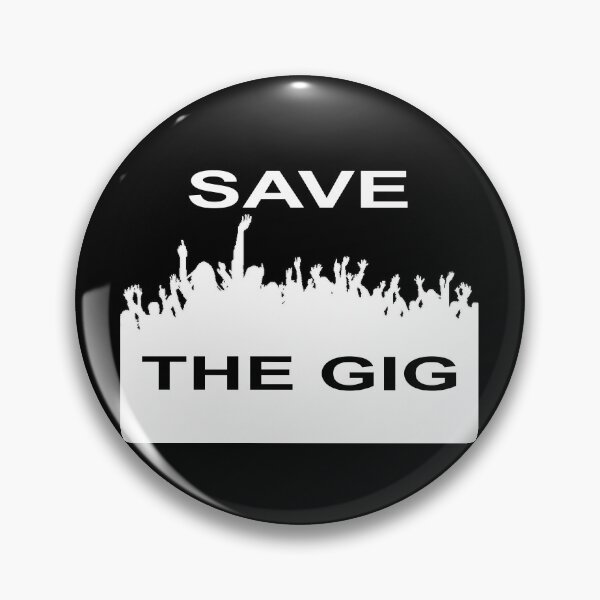 Item preview, Save The Gig - Mosh Pit White designed and sold by NoMatterLab.