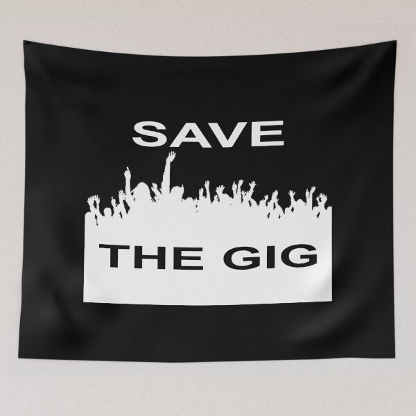 Item preview, Save The Gig - Mosh Pit White designed and sold by NoMatterLab.