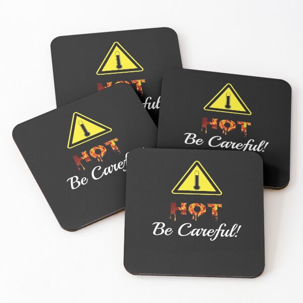 Item preview, Hot. Be Careful! - Blk designed and sold by coolfinds.
