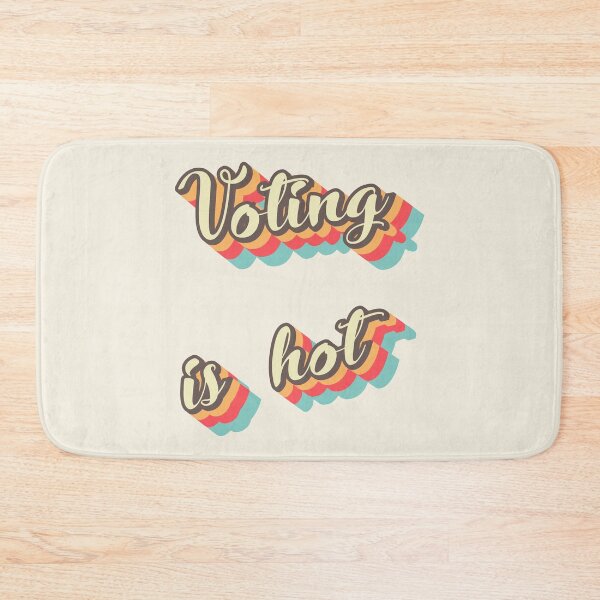Item preview, Voting is hot designed and sold by redgoch.