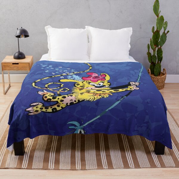 Artikelvorschau, Marsupilami-Mädchen im Dschungel - Dunkelblaues Design entworfen und verkauft von Hubashop.