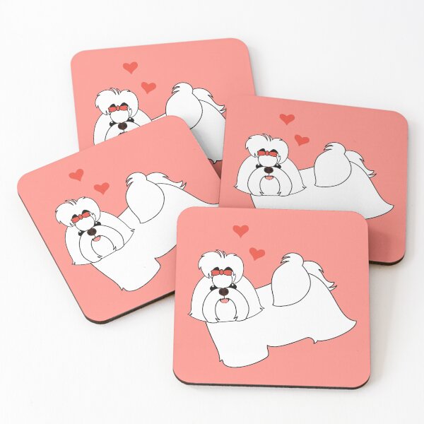 Item preview, Love White Shih Tzu designed and sold by Lulupainting.