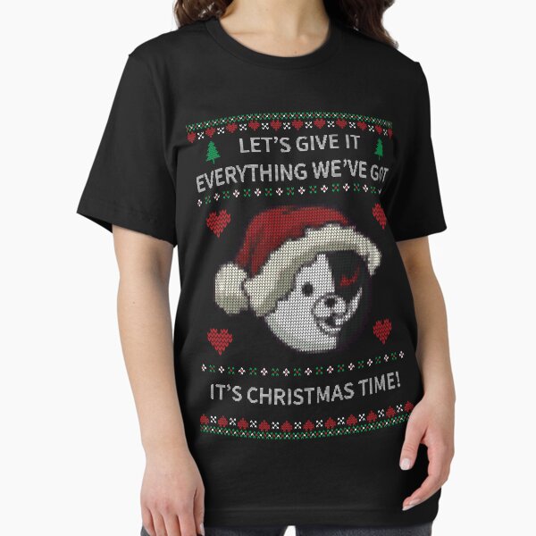 Artikel-Vorschau von Hässlicher Weihnachtspullover von Monokuma - Dangan, designt und verkauft von Nimazu.