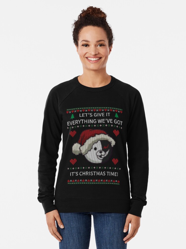 Danganronpa christmas sweater clearance