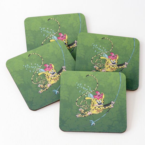 Item preview, Marsupilami girl in the jungle -Green design designed and sold by Hubashop.