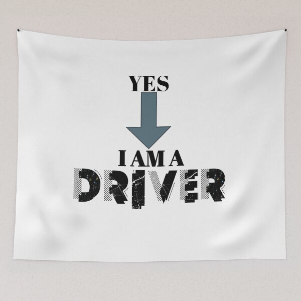 Item preview, Yes I am a Driver designed and sold by Nurul Hoda.