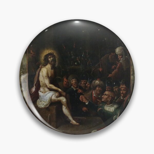 Item preview, Crucifixion of Jesus Christ and risen with the crown upon his head designed and sold by Vintage Designs +.