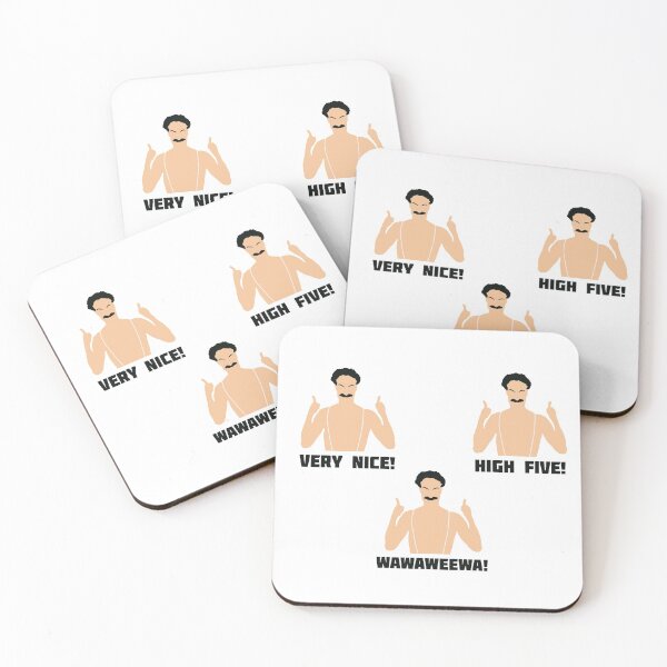 Item preview, Borat 2 Sticker Pack - Subsequent Movie Film Sequel Sacha Baron Cohen Quotes Meme New Movie 2021 Watch Apparel Swimsuit Funny Gift Present Trailer Poster Cast Characters Interview Fan Art Print Joke designed and sold by qualityprinting.