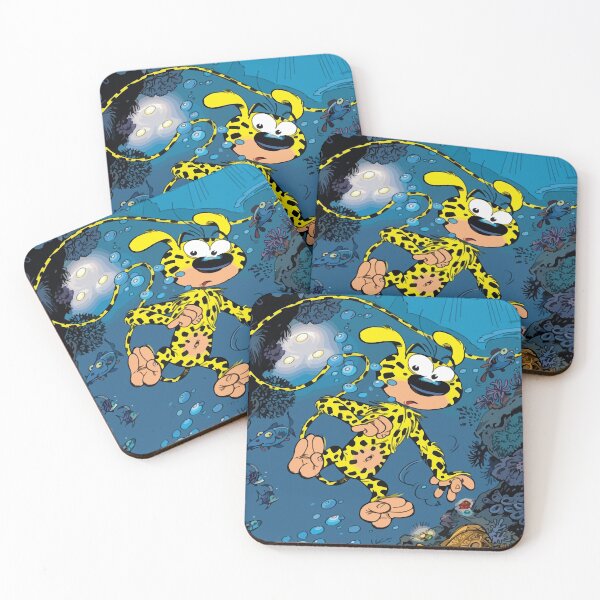 Item preview, Marsupilami under water designed and sold by Hubashop.