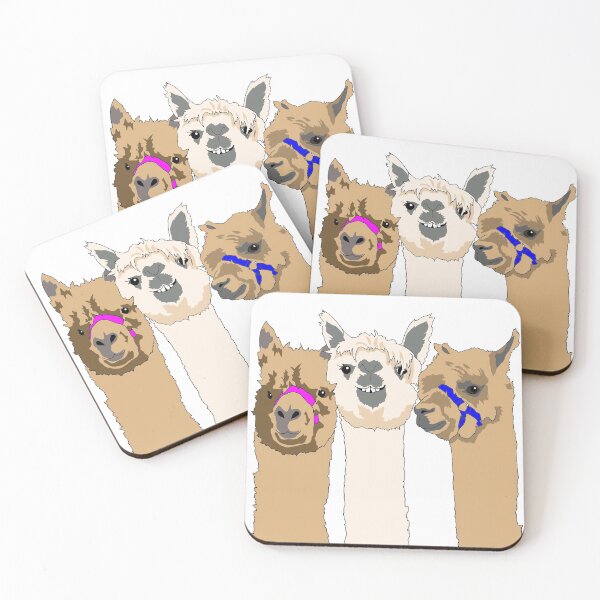 Item preview, Three Alpacas designed and sold by emilydevineart.