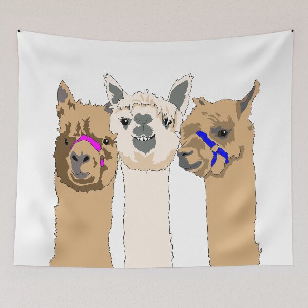 Item preview, Three Alpacas designed and sold by emilydevineart.