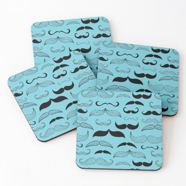 Item preview, moustache Pattern Movember grow mustache  designed and sold by ShirtzTonight.
