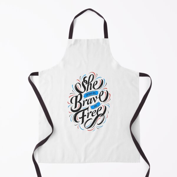 Item preview, She Who Is Brave Is Free - Boxing MMA Gym T-Shirt - Motivation Graphic designed and sold by SweetCarolineUK.