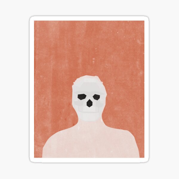 "iDKHOW Choke White Shadow" Sticker by purplepatcharts Redbubble