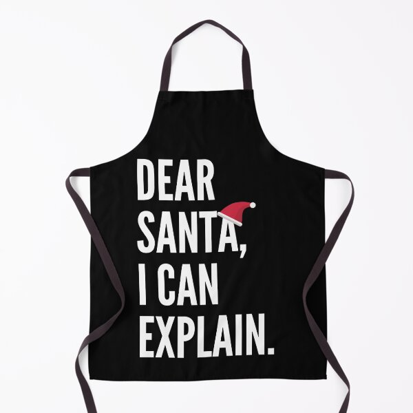 Item preview, Dear Santa, I Can Explain Funny Christmas Gift designed and sold by TheStudioBee.