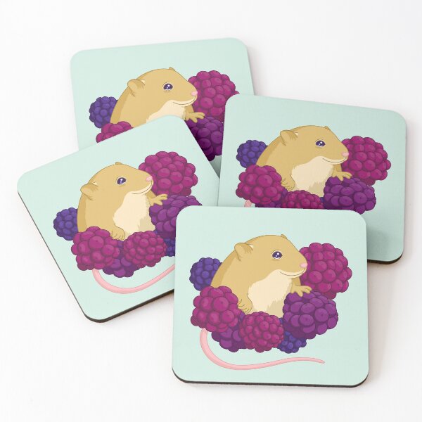 Item preview, Harvest Mouse in Berries designed and sold by Cassie McKnight.