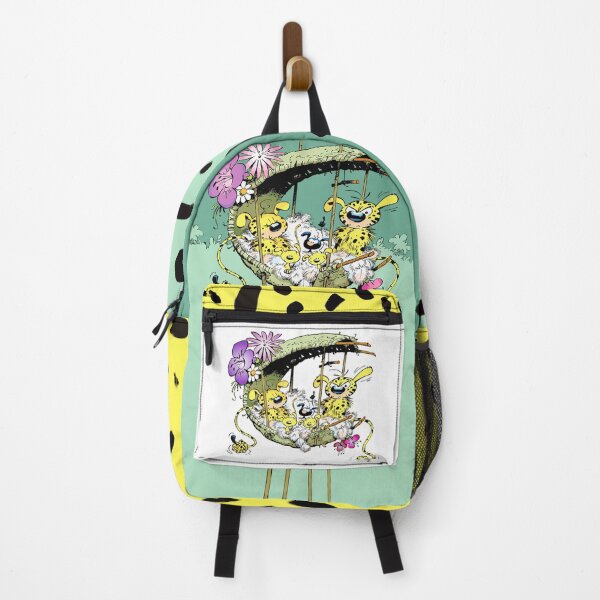Item preview, Marsupilami with family in nest / Green design designed and sold by Hubashop.
