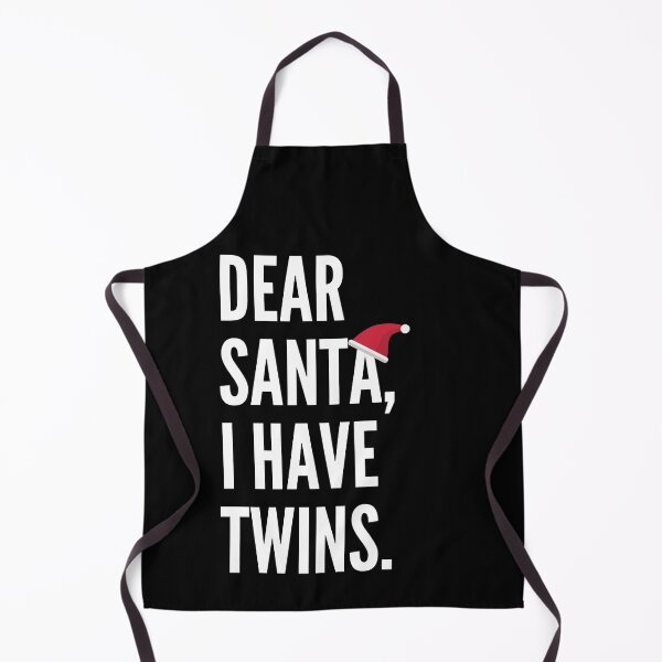 Item preview, Dear Santa, I Have Twins Funny Christmas Gift designed and sold by TheStudioBee.