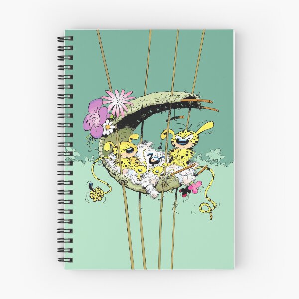 Artikelvorschau, Marsupilami mit Familie im Nest / grünes Design entworfen und verkauft von Hubashop.