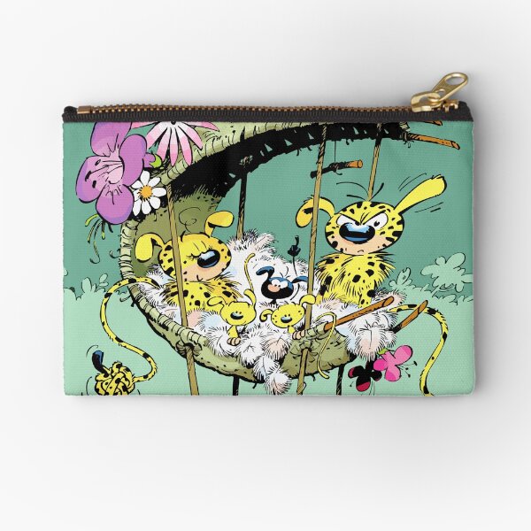 Item preview, Marsupilami with family in nest / Green design designed and sold by Hubashop.