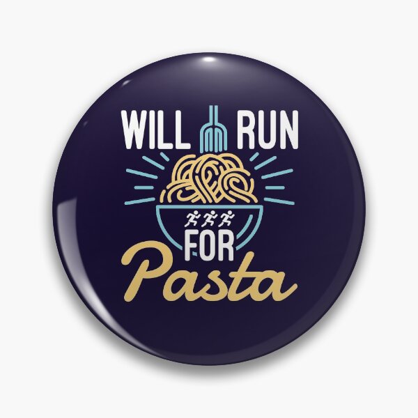 Item preview, Will Run for Pasta Funny Running Runner designed and sold by jaygo.