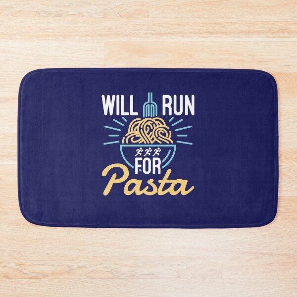 Item preview, Will Run for Pasta Funny Running Runner designed and sold by jaygo.