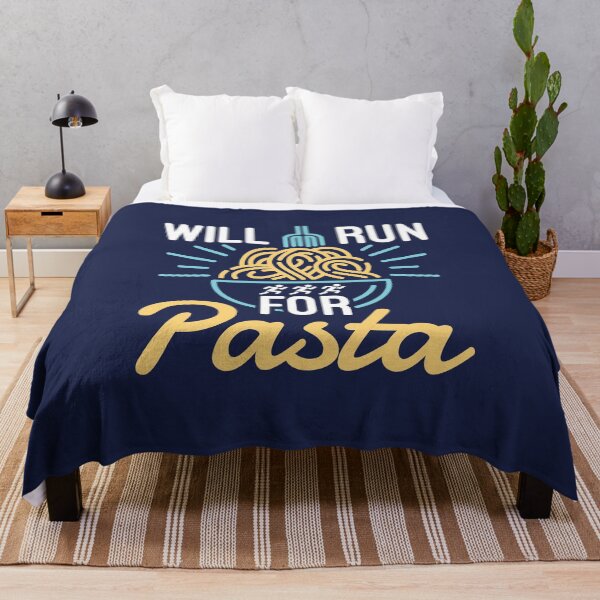 Item preview, Will Run for Pasta Funny Running Runner designed and sold by jaygo.