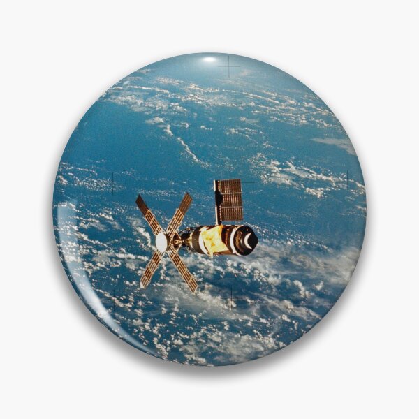 Item preview, SKYLAB VIEW WITH EARTH designed and sold by w1ckerman.
