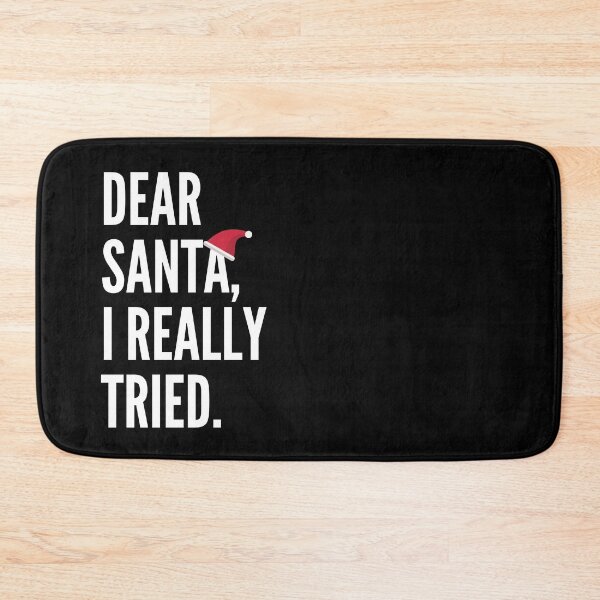 Item preview, Dear Santa, I Really Tried Funny Christmas Gift designed and sold by TheStudioBee.