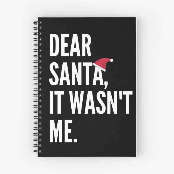 Item preview, Dear Santa, It Wasn't Me Funny Christmas Gift designed and sold by TheStudioBee.