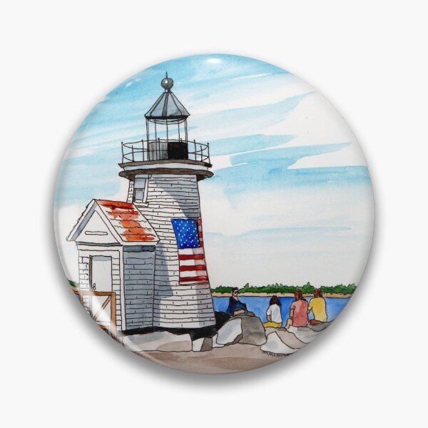 Item preview, Brant Point Lighthouse designed and sold by MMc Buck.