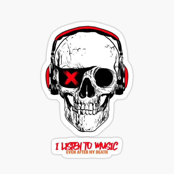 Aperçu de l'œuvre I LISTEN TO MUSIC. créée et vendue par Vinidal.