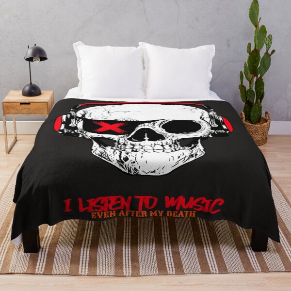 Item preview, I LISTEN TO MUSIC. designed and sold by Vinidal.