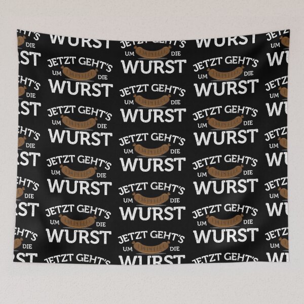 Item preview, Jetzt geht's um die wurst designed and sold by Bubsart78.