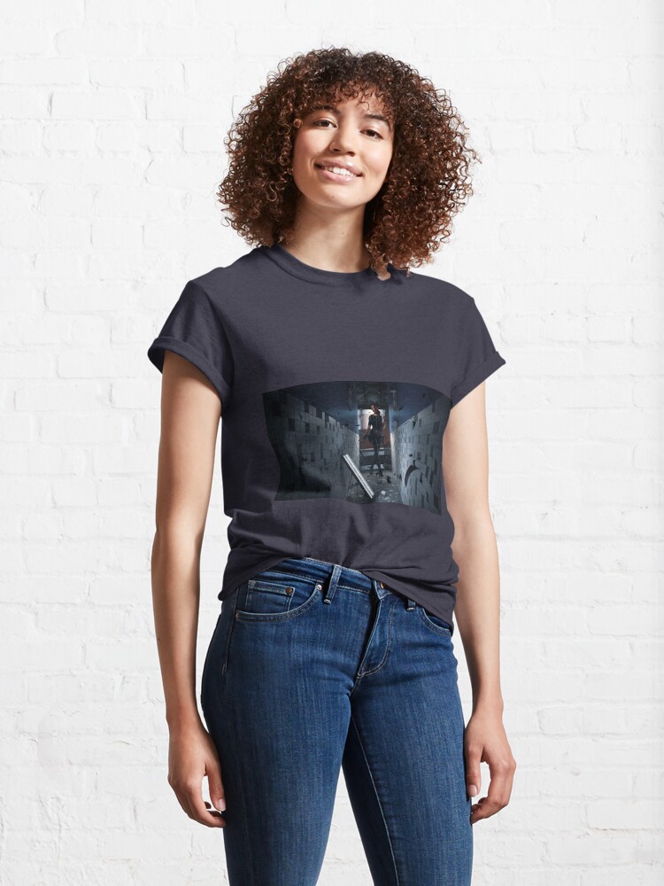 Alternate view of Lara Croft Aldwych subway Classic T-Shirt