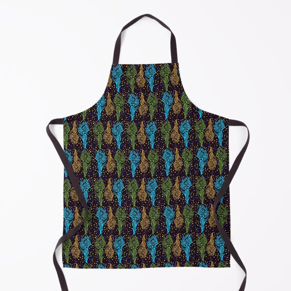 Item preview, Patrón tribal_peacock_feather designed and sold by mitalim.