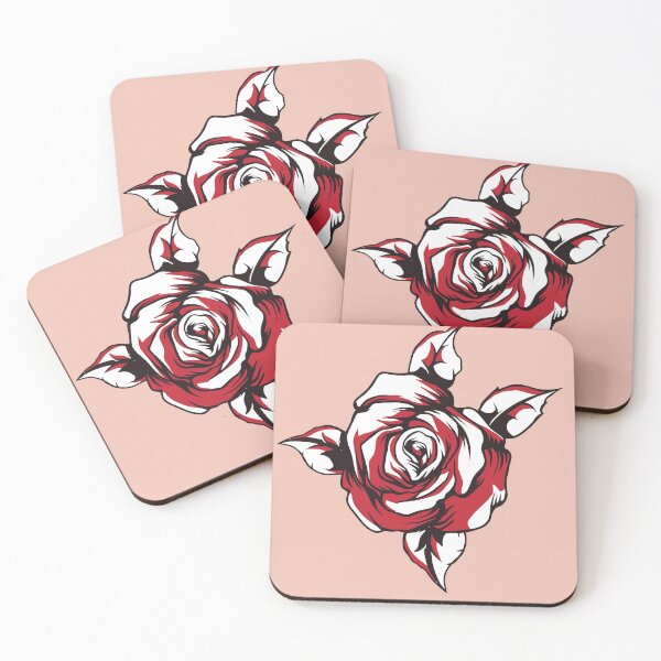 Item preview, Red Rose  Flower Design designed and sold by Mriganka Gogoi.
