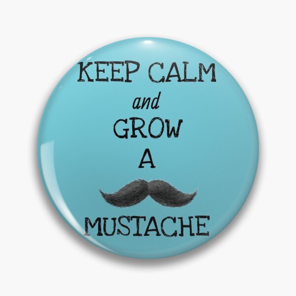 Item preview, Keep calm and grow mustache Movember Awareness 2020 designed and sold by ShirtzTonight.