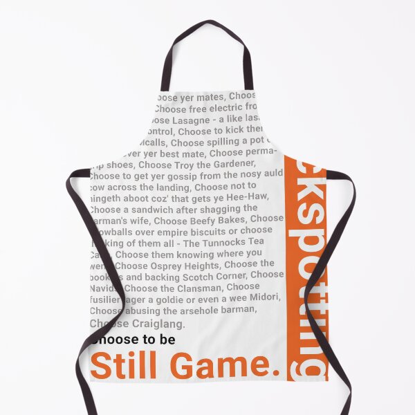 Item preview, Prickspotting Still Game take on Trainspotting designed and sold by boxoflyrics.