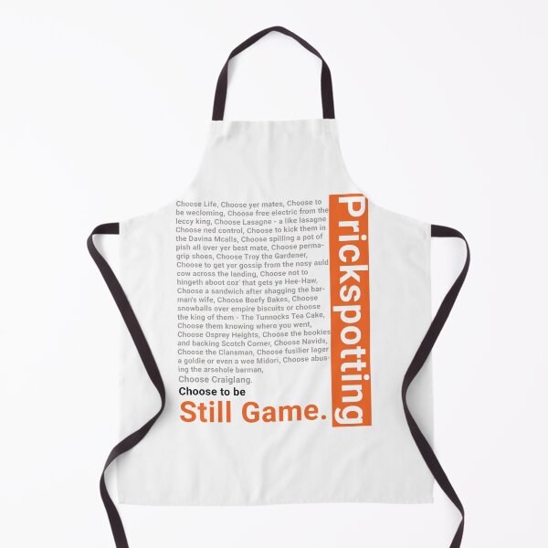 Item preview, Prickspotting Still Game take on Trainspotting designed and sold by boxoflyrics.