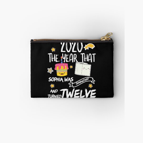 Item preview, 12th Birthday Personalized 12 Years old Gift Sophia Quarantine Cake Funny Quote Kawaii  designed and sold by Akmloza.