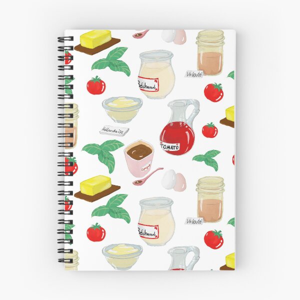 Item preview,  Five French sauces - a heart for cooking designed and sold by LeahHa.