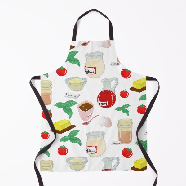 Item preview, Five French sauces - a heart for cooking designed and sold by LeahHa.