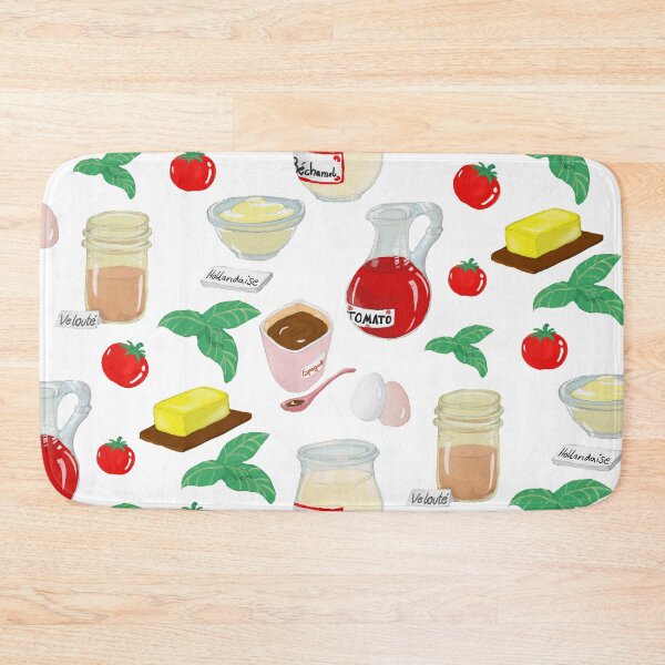 Item preview,  Five French sauces - a heart for cooking designed and sold by LeahHa.