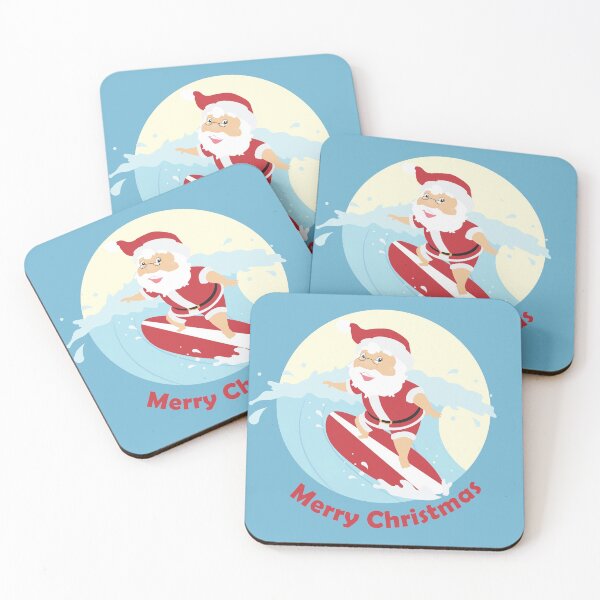 Item preview, Aussie Christmas Surfing Santa designed and sold by Lolas-Creations.
