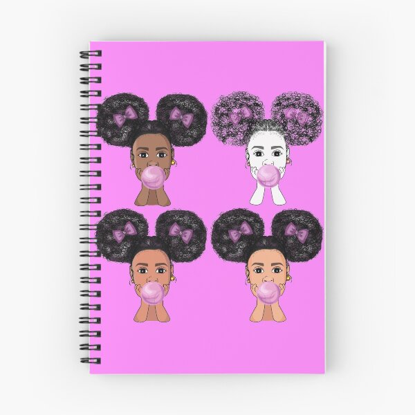 Item preview, African american girl poppin gum designed and sold by NataliaSoltan.