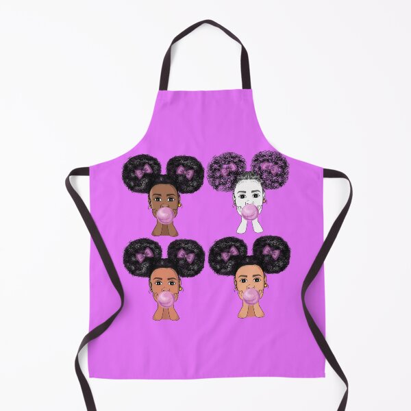 Item preview, African american girl poppin gum designed and sold by NataliaSoltan.